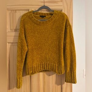 Sanctuary Mustard Crew Neck Sweater